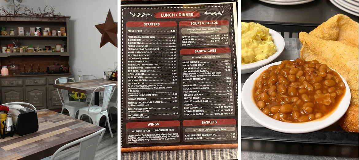 Mac's Diner Menu